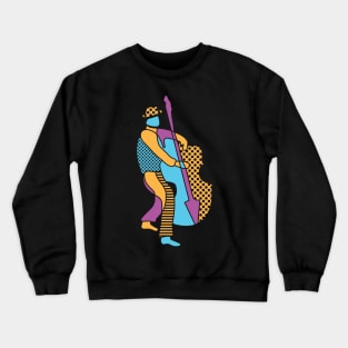 Bassman Modern Art Crewneck Sweatshirt